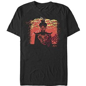 Disney Aladdin Unisex T-shirt met korte mouwen: Live Action Jafar Organic, zwart, L, SCHWARZ