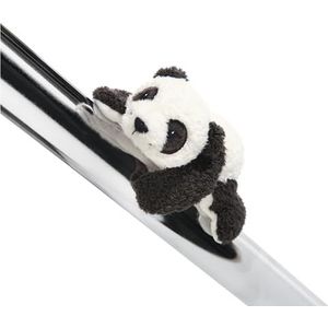 MagNICI Panda Yaa Boo 12 cm wit - pluche dier met magneet - magnetisch dier voor koelkast, krijtbord, metalen element en nog veel meer, geweldig cadeau-idee