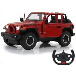 JAMARA Jeep Wrangler 405179 Handdeur JL 1:14 2,4 GHz, officieel gelicentieerd tot 1 uur, ca. 11 km/u, perfect geïllustreerde details, gedetailleerd interieur, LED-licht