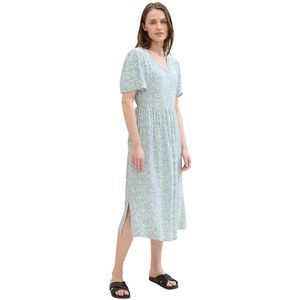 TOM TAILOR 1041504 Damesjurk (1 stuk), 35293 - Kleine blauwe bloem