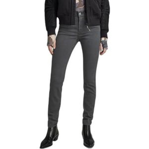 G-STAR RAW Lhana Skinny jeans voor dames, Grijs (Worn in Tornado D185-d353)