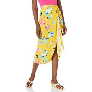 Desigual Jupe pour femme, jaune, M