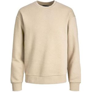 Jack & Jones Jjestar Basic Sweatshirt met ronde hals voor heren, Vaatwasserbestendig.