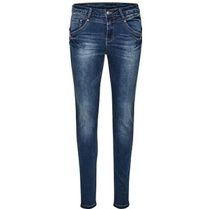Cream Amalie Jeans Shape Fit Dames, Rich Blue Denim