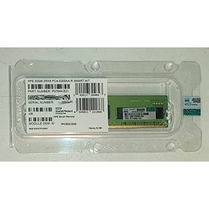 Hewlett Packard Enterprise HPE SmartMemory – DDR4-32 GB – DIMM 288-polig – 3200 MHz / PC4-25600 – CL22-1,2 V – geregistreerd geheugen – ECC