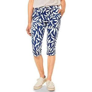 Street One capribroek, bedrukt dames, Aw Lake Blue