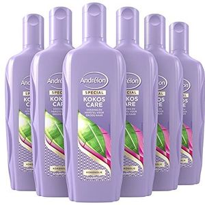 Andrélon Special Shampoo Kokos Care voor droog en beschadigd haar - 6 x 300ML - Voordeelverpakking