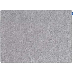 Legamaster 7-144550 Board-Up akoestisch bord van stof met geluidsabsorberend oppervlak, 75 x 50 cm, grijs