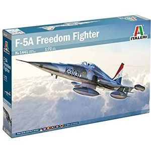 Italeri -1441 F-5A Freedom Fighter, schaal 1:72, modelset, model van kunststof, modelbouw, meerkleurig, IT1441