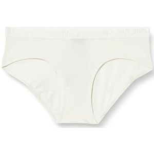 EMPORIO ARMANI Boxer haut emblématique en microfibre avec logo pour femme, YOGURT, M, Yaourt, M