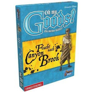 Asmodee | Lookout Games | Oh My Goods! Jij Mijn goederen! – Escape to Canyon Brook | Uitbreiding | Familiespel | Kaartspel | 1-4 spelers | vanaf 10 jaar | 45 minuten | Frans