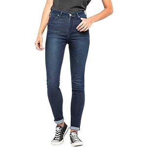 Lee Scarlett High Jeans, dames, gepolijst, indigo Kd, 42 W/33 L, Gepolijst Indigo Kd