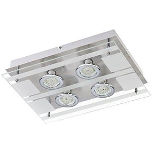 Briloner leuchten LED wandlamp 4x5W 400lm nikkel mat 3552-042