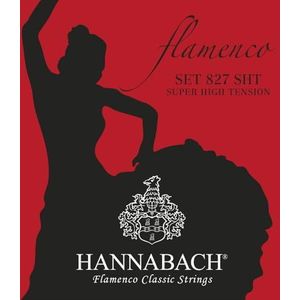 Hannabach 652947 Serie 827 snaren voor klassieke gitaar Flamenco Classic Super High Tension 827SHT