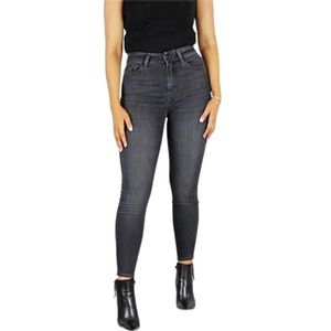 7 For All Mankind Aubrey Skinny jeans voor dames, zwart (Black Ux)