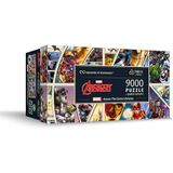 Trefl Prime - UFT-puzzel: Marvel - Across the Comic Universe - 9000 stukjes, grote puzzel, bio, EKO, collage met sprookjesfiguren, entertainment voor kinderen vanaf 12 jaar