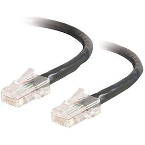 Cables To Go patchkabel, Cat5e, gekruist, 2 m, zwart