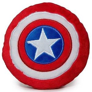 Captain America bord, pluche, voor honden, rood/wit