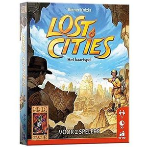 Lost Cities: Het Kaartspel - Bluf- en planningsspel voor 2 spelers | Leeftijd 10+ | Speelduur 30 minuten | 999 Games
