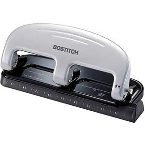 PaperPro 2220 perforator met 3 gaten, capaciteit 20 vellen, 20 vellen, klein (1-24), grijs