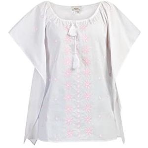 ALARY Pull pour femme, blanc/rose, XL