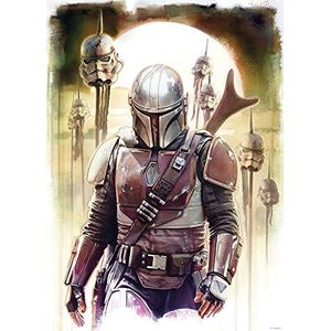 Mandalorian Impaler Star Wars, 50 x 70 cm