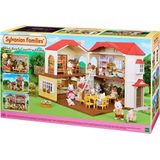 Sylvanian Families 5708- Nieuw groot poppenhuis met geheime speelkamer- poppenhuis- exclusief speelfiguren en accessoires