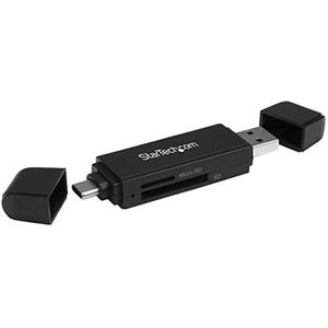 StarTech.com USB-geheugenkaartlezer - USB 3.0 SD-kaartlezer - compact - 5 Gbps - USB-kaartlezer - USB-microSD-adapter (SDMSDRWU3AC)