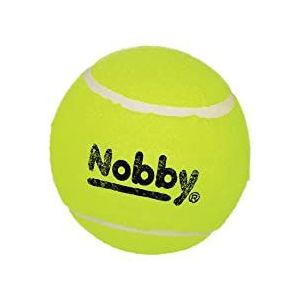 Nobby tennisbal voor honden, geel/paars, 13 cm