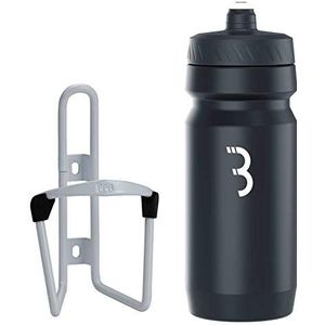 BBB Cycling BBC-03C Fietsflessenhouder, 550 ml, wit/zwart/wit