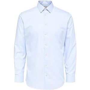 SELECTED HOMME Hemd voor heren, zacht, formeel, lichtblauw, 3XL, Lichtblauw.