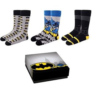 CERDÁ LIFE'S LITTLE MOMENTS Batman-officiële DC Comics Licentie katoenen sokken, meerkleurig, 36 EU, Meerkleurig