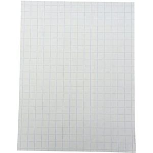 School Smart 500 vellen dubbelzijdig grafisch papier 21,6 x 27,9 cm liniaal 12,7 mm wit, 085279