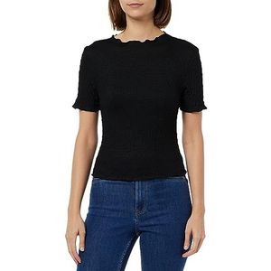 PIECES T-shirt à manches courtes pour femme, Noir, S