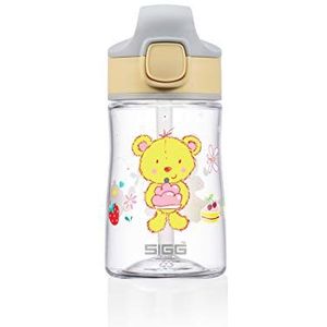 SIGG Miracle Furry Friend kinderdrinkfles (0,35 l), met één hand bedienbare drinkfles met dicht deksel, herbruikbare drinkfles van duurzaam Tritan