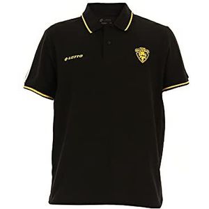 Team Queso Oficial Lotto Poloshirt, uniseks, zwart, maat M, zwart.