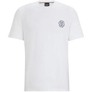 Boss Fashion Short Sleeve T-shirt S, Blanc, S