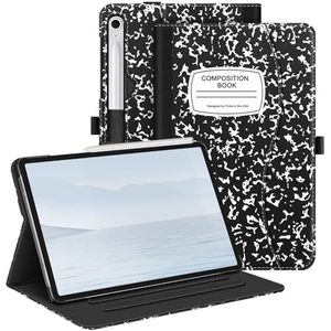 FINTIE Fintie Hoes voor Samsung Galaxy Tab S9 FE 5G 10,9 inch / Galaxy Tab S9 11 inch 2023, multi-hoek beschermhoes met zak, automatische slaap/wake, compositieboek