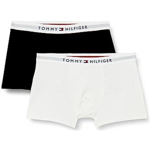 Tommy Hilfiger 2p Trunk Ub0ub00341 Trunk Jongens (1 stuk), wit/zwart