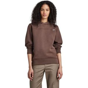 G-STAR RAW Thistle Back Graphic Hoodie voor dames, Bruin (Chocolade D22358-a971-285)
