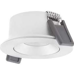 LEDVANCE Air Adjust Led-spot, aluminium, wit, 4 W, 300 lm, 36D, 927, zeer warm wit, uitsparing 68 mm, IP23, betere kleurweergave, dimbaar