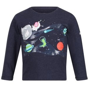 Regatta Peppa L/S Graphic T-shirt voor kinderen, uniseks