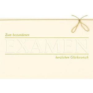 BSB Wenskaart voor geslaagd examen - envelop beige - 631099-2