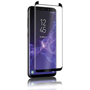 QDOS OptiGuard Glass Curve displaybeschermfolie voor Samsung Galaxy S9, zwart