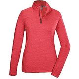 Killtec Ksw 97 Wmn Ls Shrt functioneel shirt met lange mouwen en opstaande kraag en ritssluiting voor dames