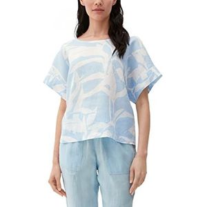 s.Oliver T-shirt met korte mouwen dames T-shirt met korte mouwen, Blauw