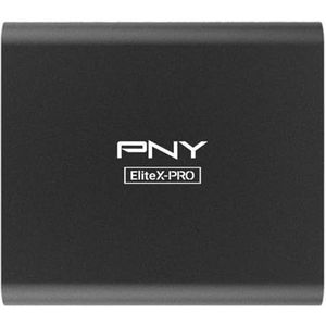 PNY CS2260 EliteX-PRO USB 3.2 Gen 2 x 2 externe SSD 2 TB, tot 1.600 MB/s leessnelheid, 1.500 MB/s schrijfsnelheid