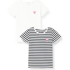 TOM TAILOR T-shirt voor kinderen en meisjes, Whisper New 2361 Wit