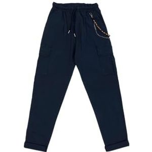 Gianni Lupo Pantaloni Casual broek, blauw, S-XXL heren, blauw, S-XXL, Blauw