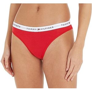 Tommy Hilfiger Bikini damesondergoed in bikinistijl (1 stuk), Rood (Primary Red)